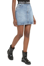 Load image into Gallery viewer, Denim mini skirt
