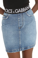 Load image into Gallery viewer, Denim mini skirt
