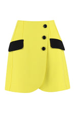 Load image into Gallery viewer, Wool mini skirt

