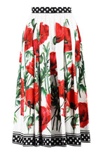 Load image into Gallery viewer, Printed silk skirt
