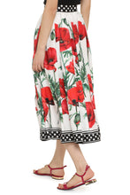 Load image into Gallery viewer, Printed silk skirt
