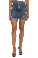 Load image into Gallery viewer, Denim mini skirt
