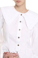 Load image into Gallery viewer, Maxi collar cotton shirt
