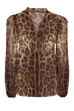 Load image into Gallery viewer, Printed chiffon blouse
