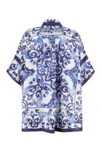 Load image into Gallery viewer, Printed silk blouse
