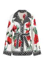 Load image into Gallery viewer, Printed silk blouse
