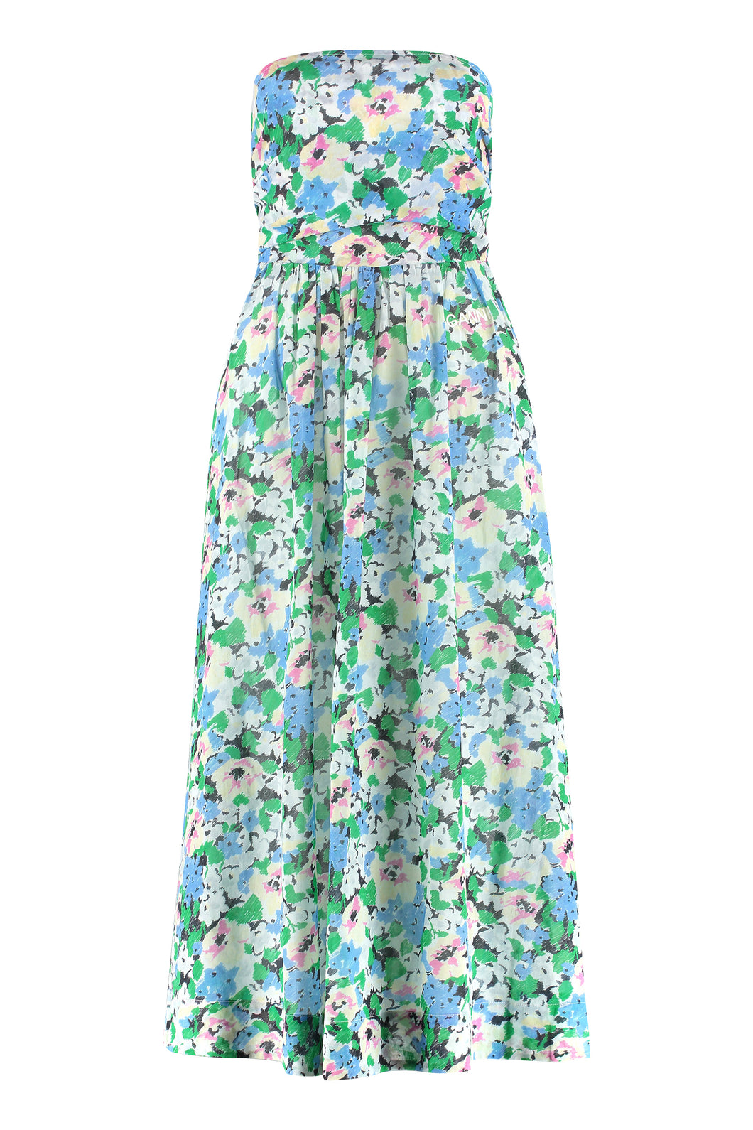 Printed cotton dress