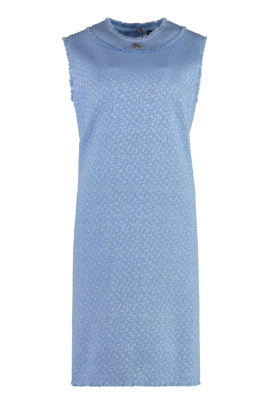 Wool blend tweed dress