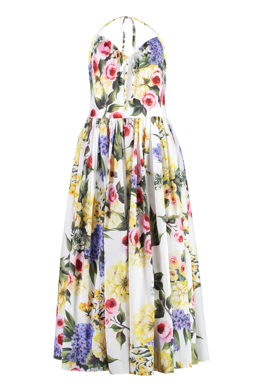 Printed cotton dress