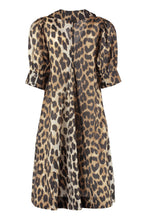 Load image into Gallery viewer, Animal print shirtdress
