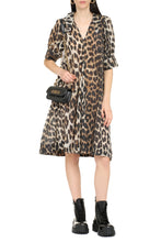 Load image into Gallery viewer, Animal print shirtdress
