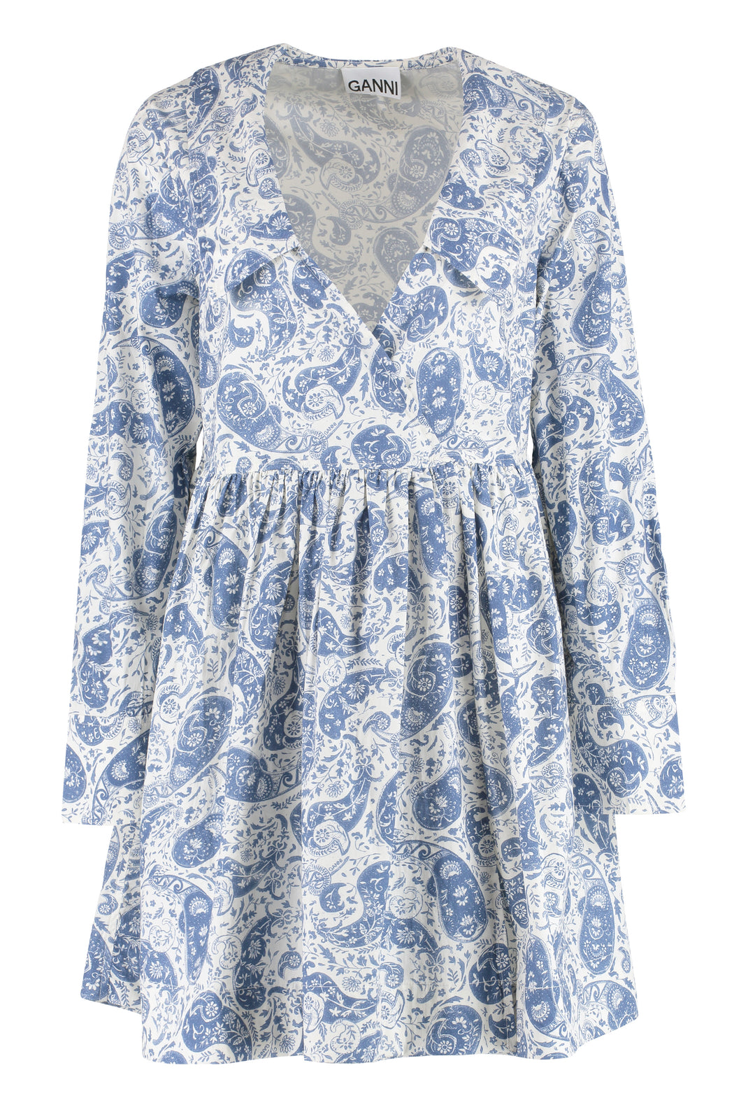 Printed cotton dress