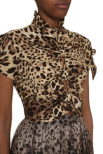 Load image into Gallery viewer, Printed silk top
