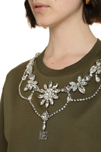 Load image into Gallery viewer, Crewneck t-shirt with decoration
