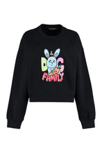 Load image into Gallery viewer, Croppped sweatshirt with Gianpiero D’Alessandro print
