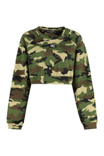 Load image into Gallery viewer, Logo detail cotton sweatshirt
