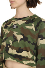 Load image into Gallery viewer, Logo detail cotton sweatshirt
