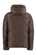 Load image into Gallery viewer, Reversible hooded down jacket
