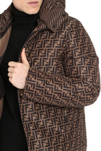 Load image into Gallery viewer, Reversible hooded down jacket
