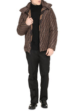 Load image into Gallery viewer, Reversible hooded down jacket
