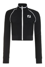 Load image into Gallery viewer, Techno fabric full-zip sweatshirt

