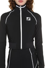 Load image into Gallery viewer, Techno fabric full-zip sweatshirt
