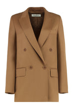 Load image into Gallery viewer, Double-breasted blazer in wool
