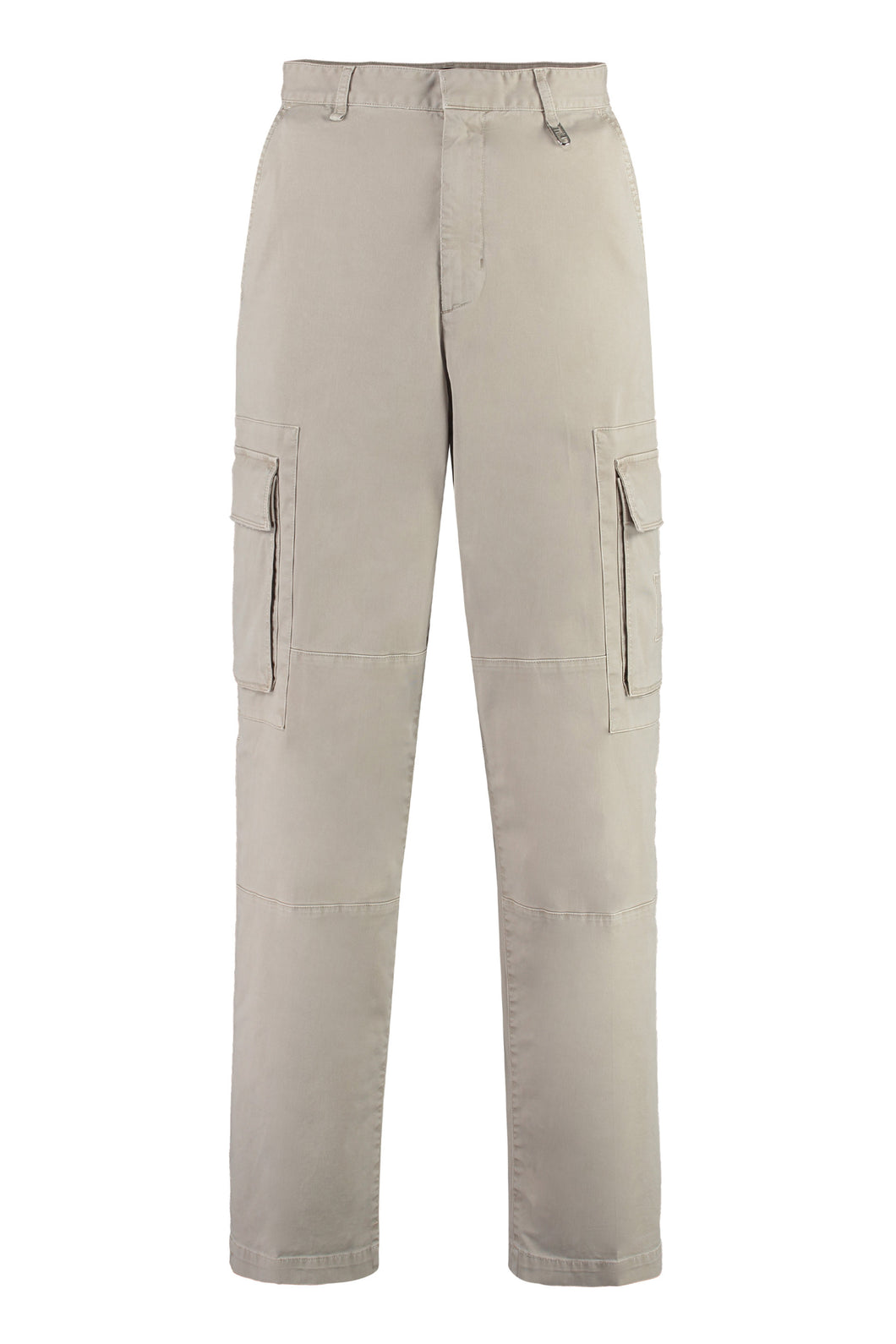 Cotton gabardine trousers