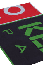 Load image into Gallery viewer, Kenzo Box logo knitted scarf
