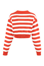 Load image into Gallery viewer, Logo detail cotton cardigan
