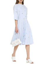 Load image into Gallery viewer, Striped cotton dress

