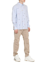 Load image into Gallery viewer, Button-down collar cotton shirt
