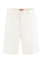 Load image into Gallery viewer, Denim bermuda shorts
