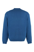 Load image into Gallery viewer, Wool-cotton blend crew-neck sweater
