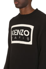 Load image into Gallery viewer, Cotton blend crew-neck sweater
