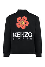 Load image into Gallery viewer, Logo detail cotton cardigan
