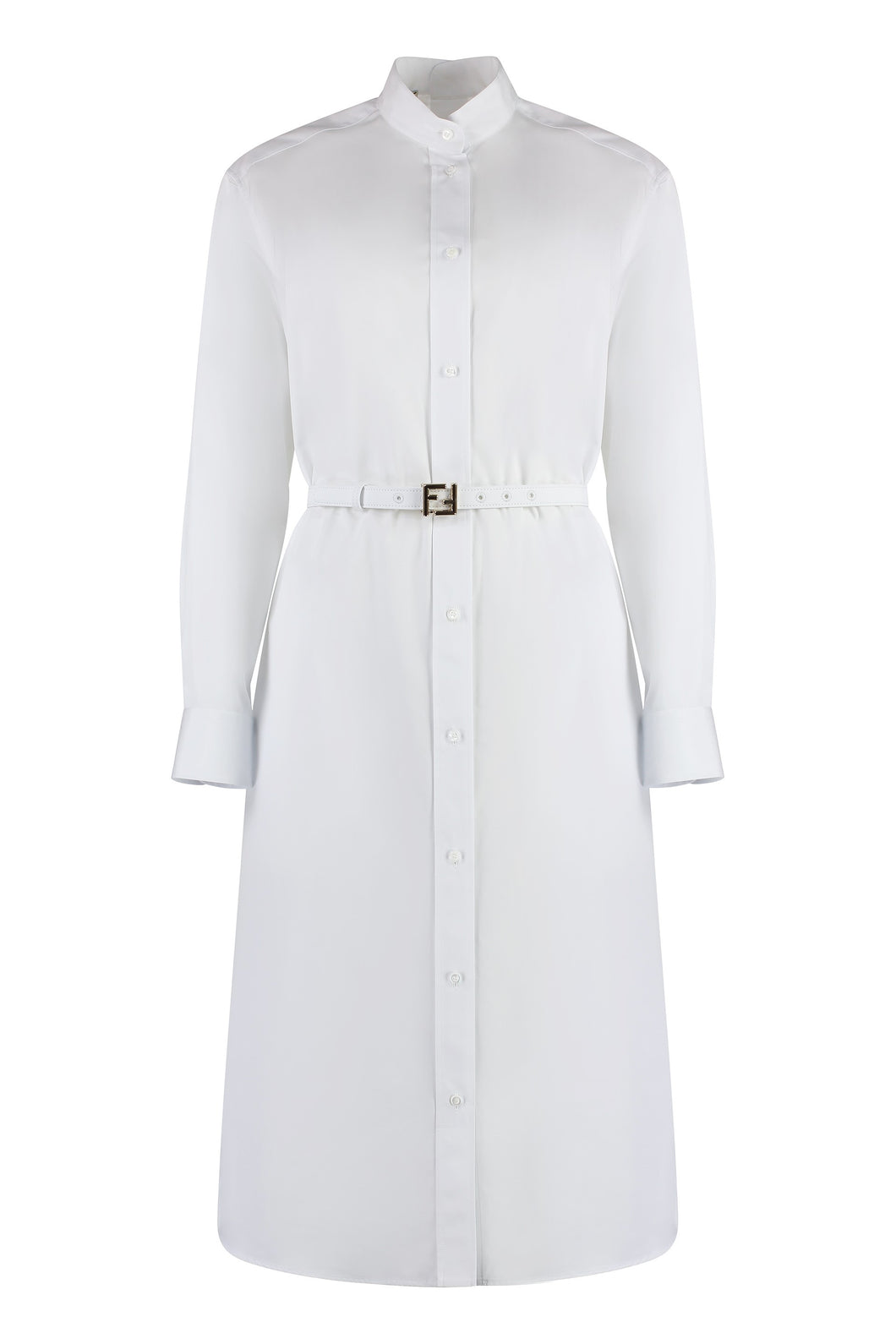 Cotton shirtdress