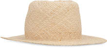 Load image into Gallery viewer, Straw fedora hat
