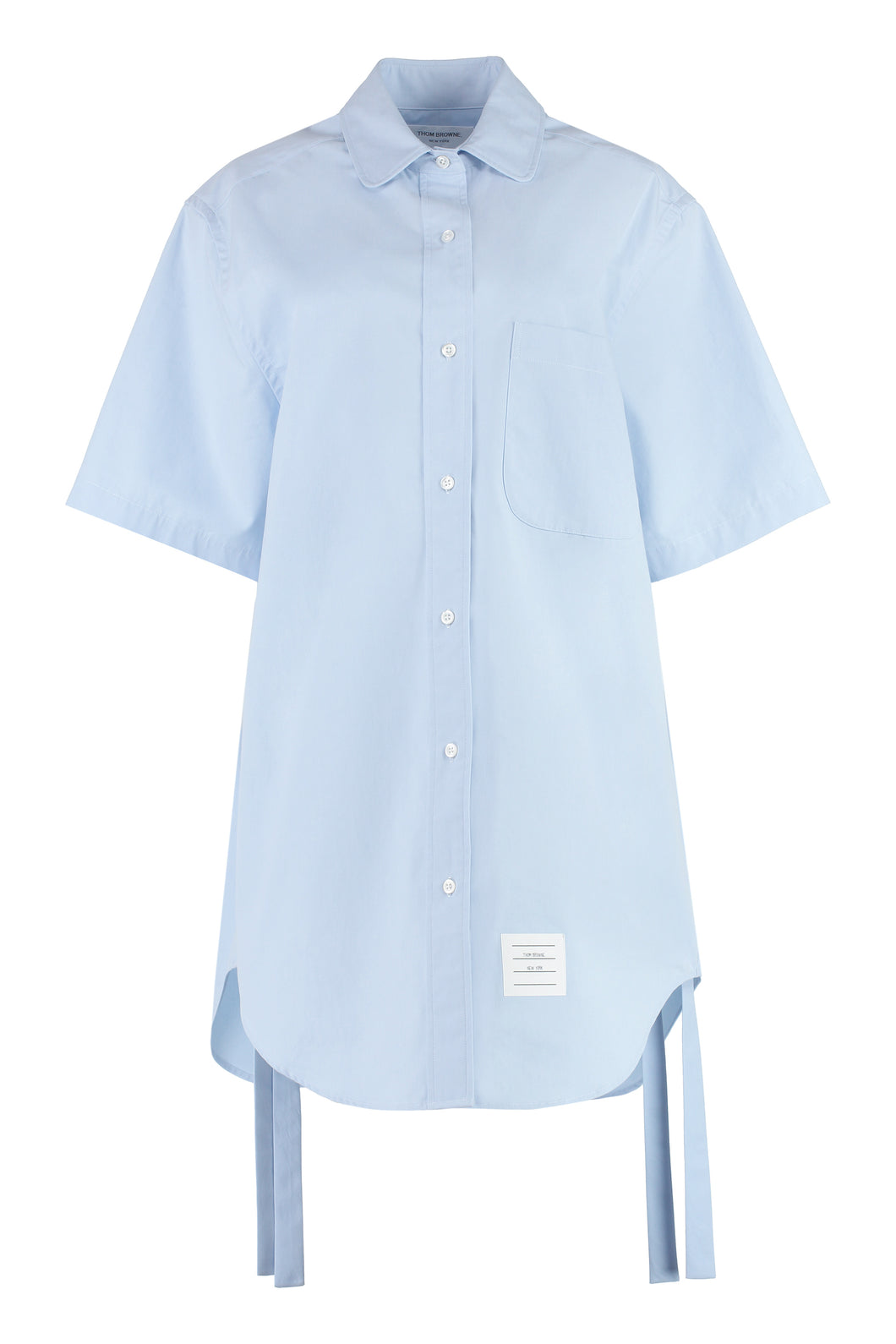 Cotton shirtdress