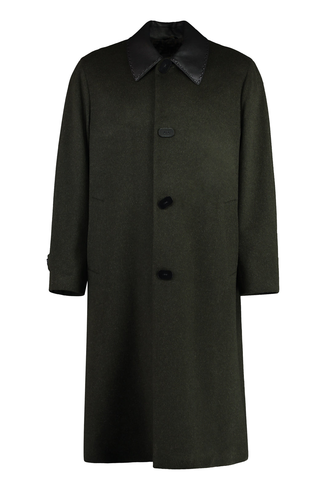 Wool and alpaca coat