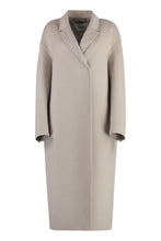 Load image into Gallery viewer, Single-breasted wool coat
