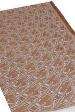 Load image into Gallery viewer, Silk and wool jacquard shawl
