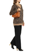 Load image into Gallery viewer, Fiumana leopard motif sweater
