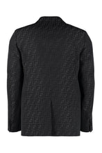 Load image into Gallery viewer, Jacquard single-breasted blazer
