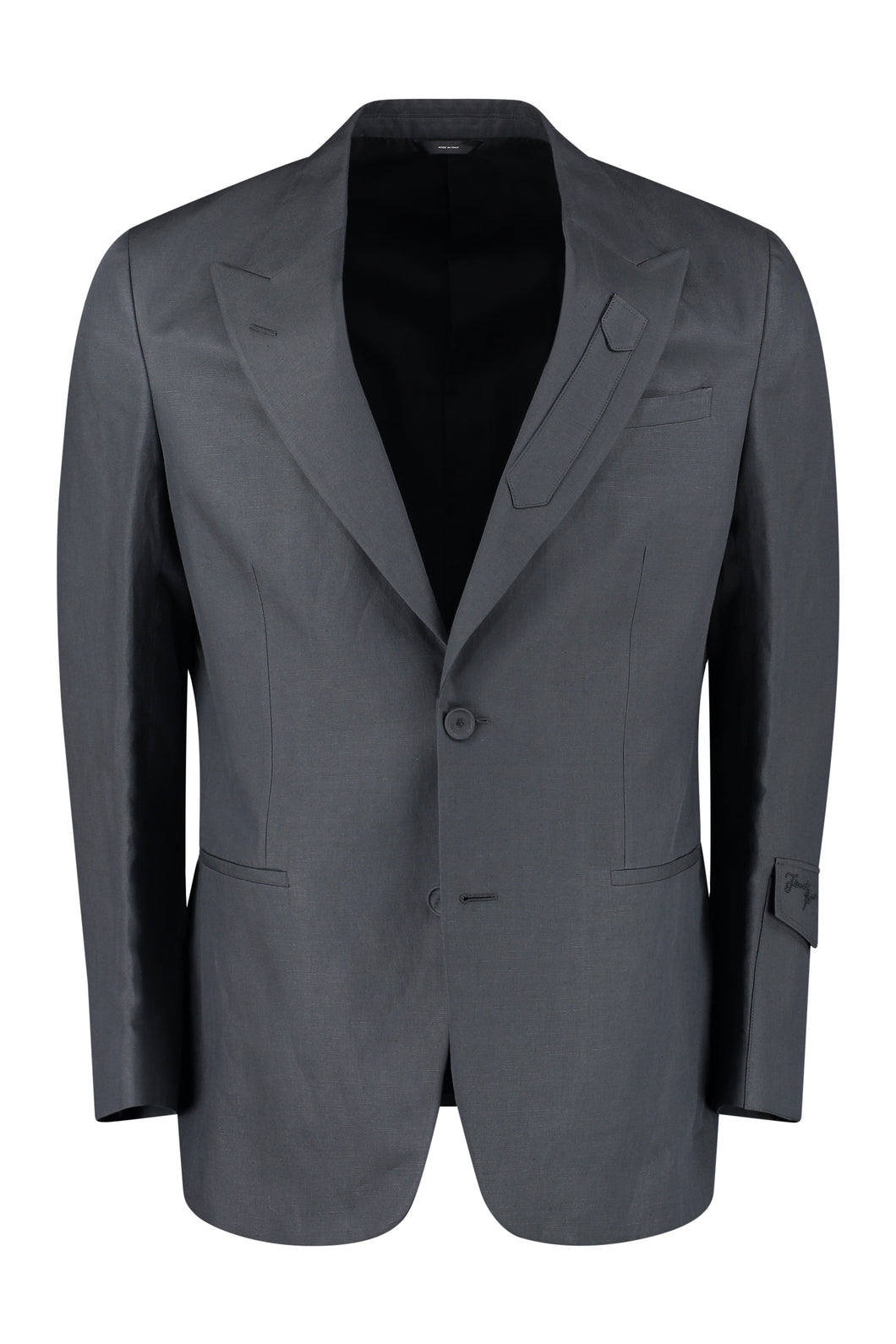 Single-breasted two-button blazer