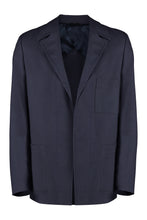 Load image into Gallery viewer, Single-breasted virgin wool jacket
