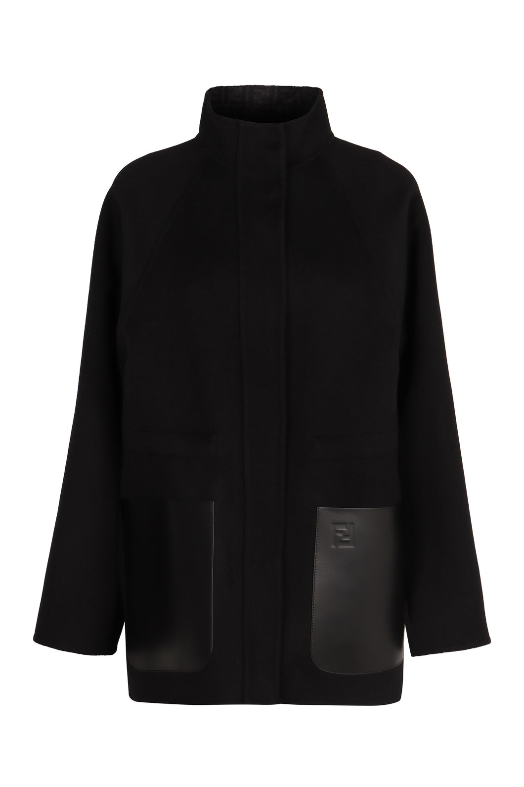 Wool zipped jacket