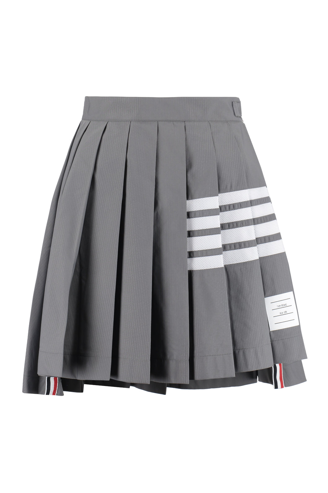 Pleated mini skirt