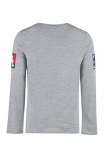 Load image into Gallery viewer, Fine knit crew-neck sweater
