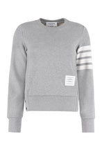 Load image into Gallery viewer, Cotton crew-neck sweatshirt
